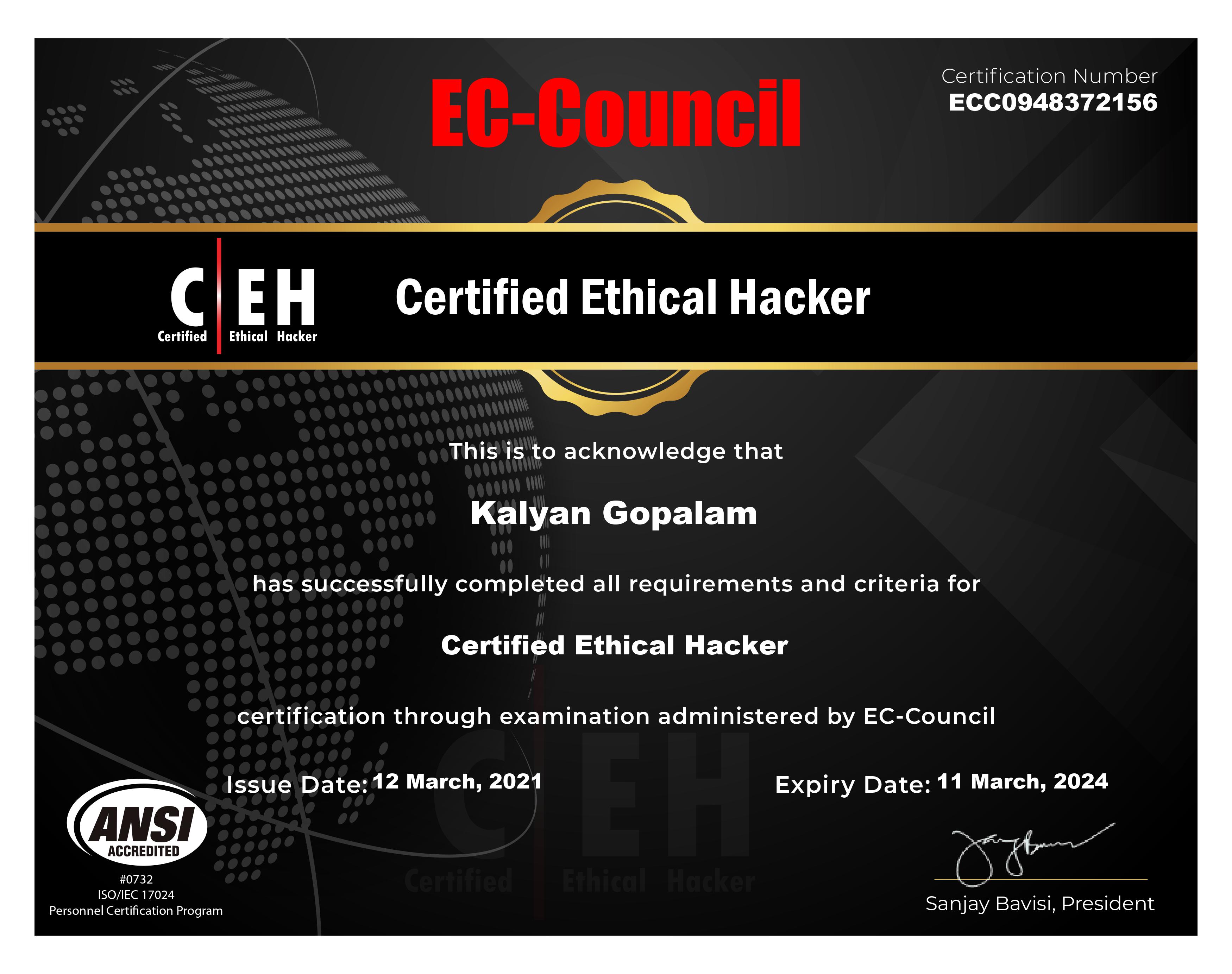 Certificate 1