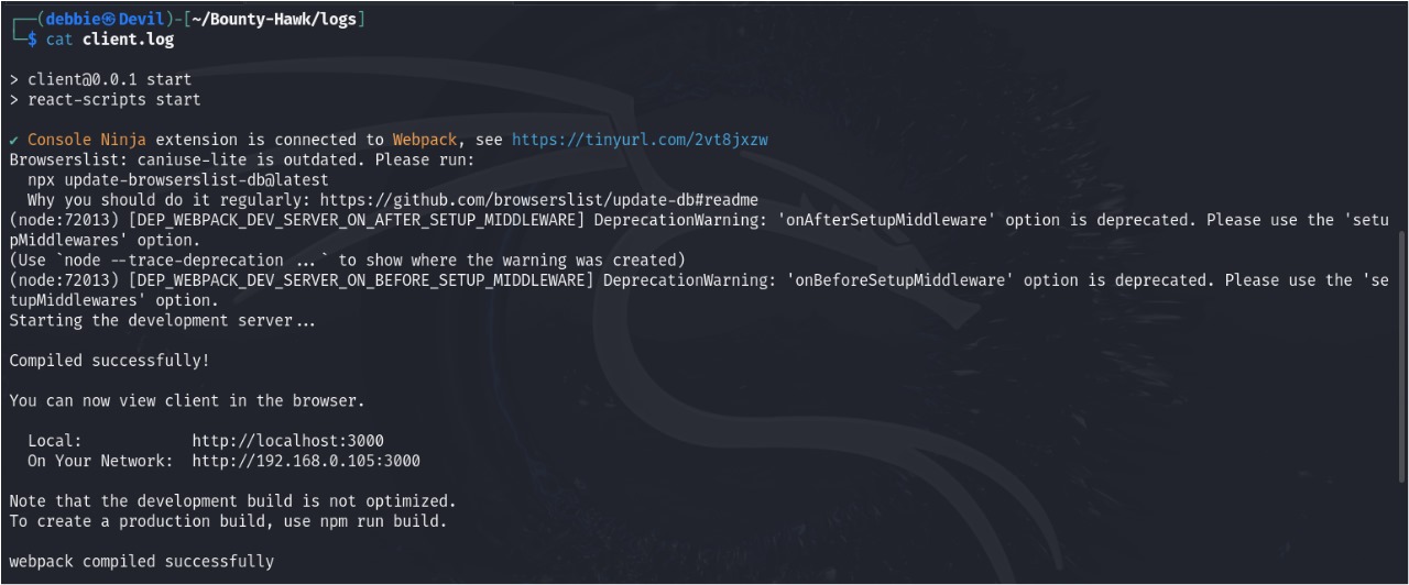 Bounty Hawk (Automated Reconnaissance Framework)